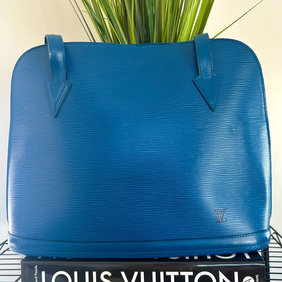 Louis Vuitton Handbags - AUTHENTIC LOUIS VUITTON EPI LUSSAC TOTE HANDBAG